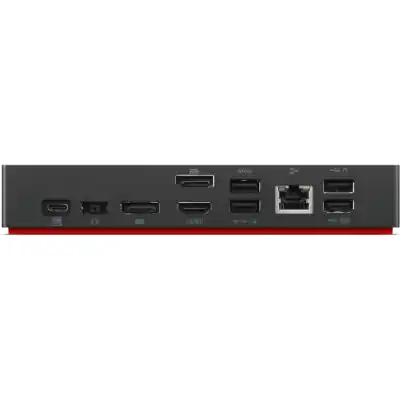 LENOVO ThinkPad Universal USB-C Dock|Support for 3xMonitors|2xDP|1xHDMI|1xUSB-C|3xUSB 3.2|2xUSB 2.0|RJ45|Audio Combo Port